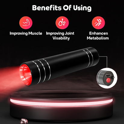 Portable Red Light Therapy Torch